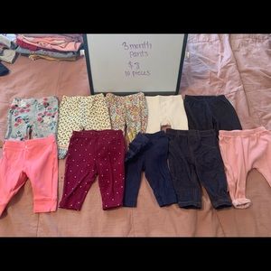 3 month pants bundle